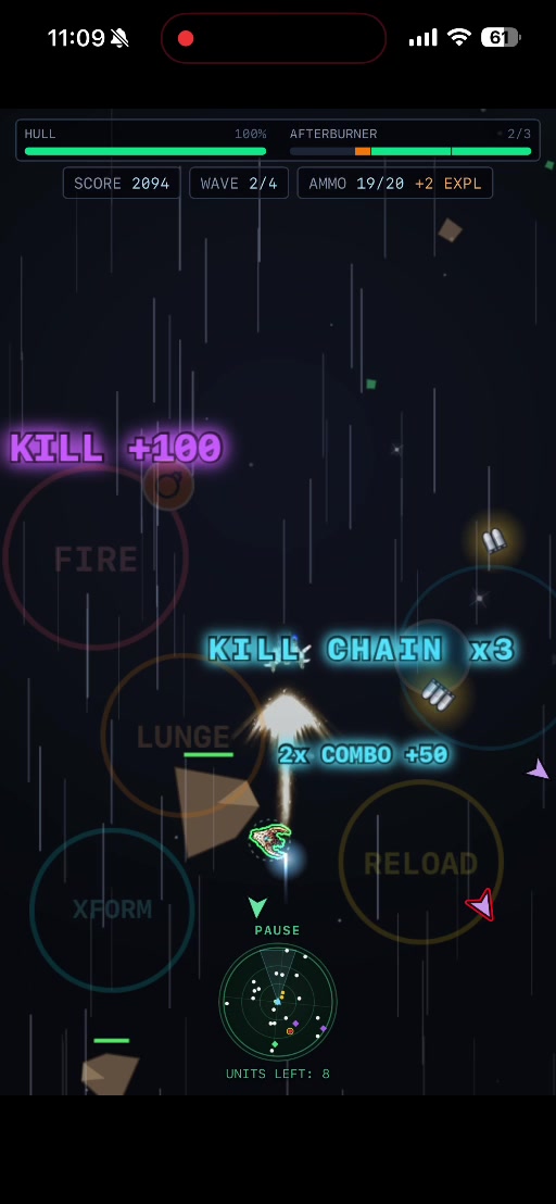 KILL VECTOR chain detonation